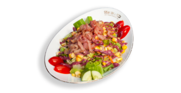 Salad bacon basamic